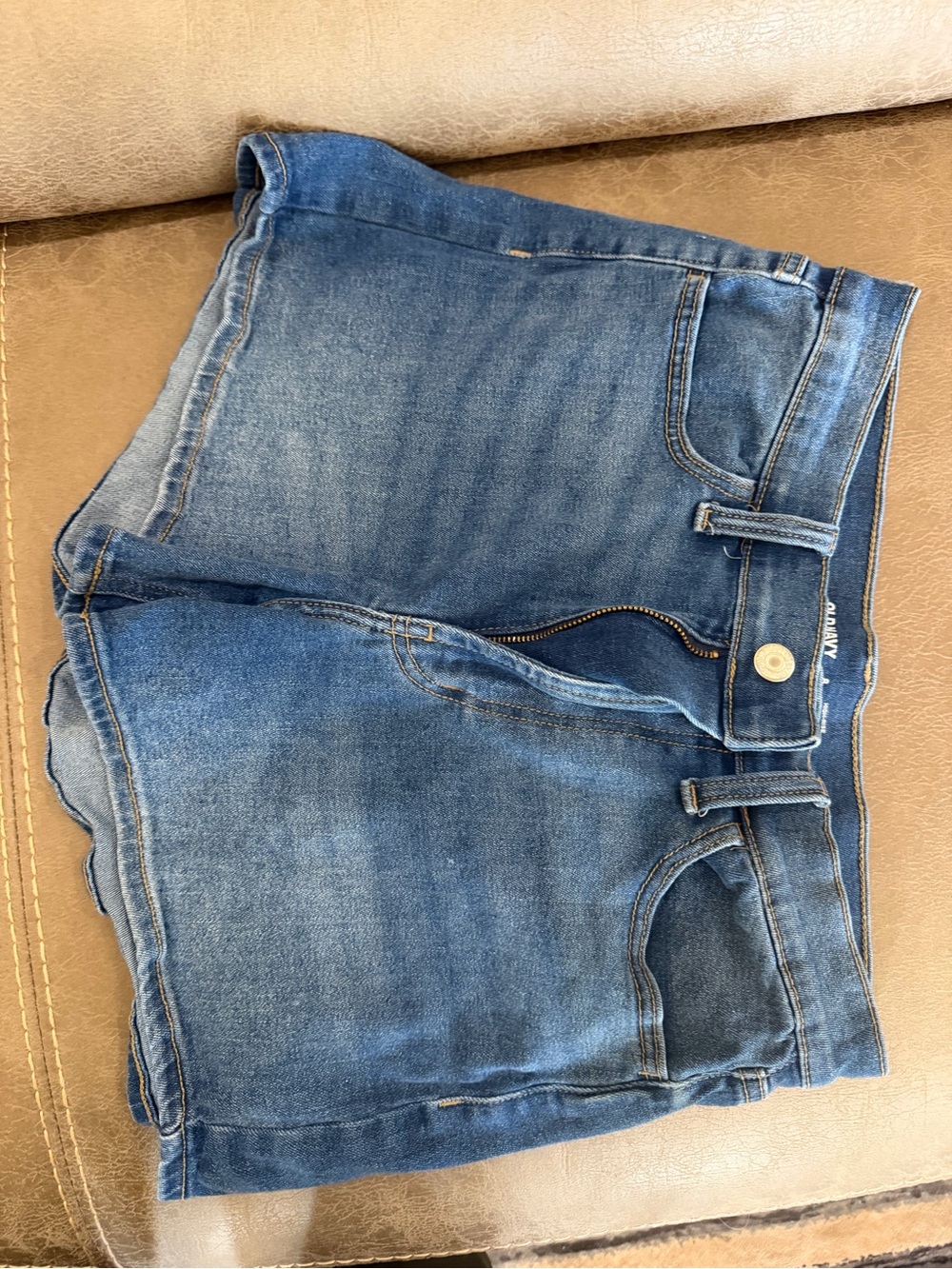 Old Navy Medium Blue Denim Jean Shorts